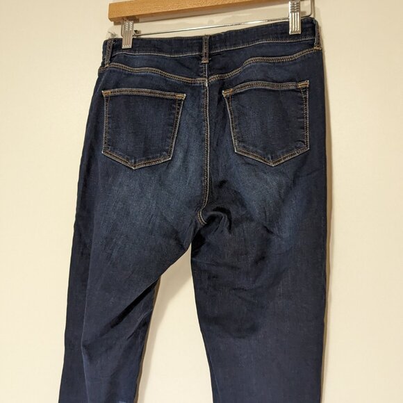 *3/$10* Topshop Moto Leigh Skinny Jeans Dark Wash Size 30 - Picture 5 of 8